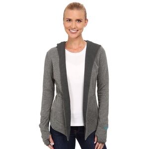 The North Face Harmony Park Wrap Hooded Long Sleeve Jacket Size Large Women